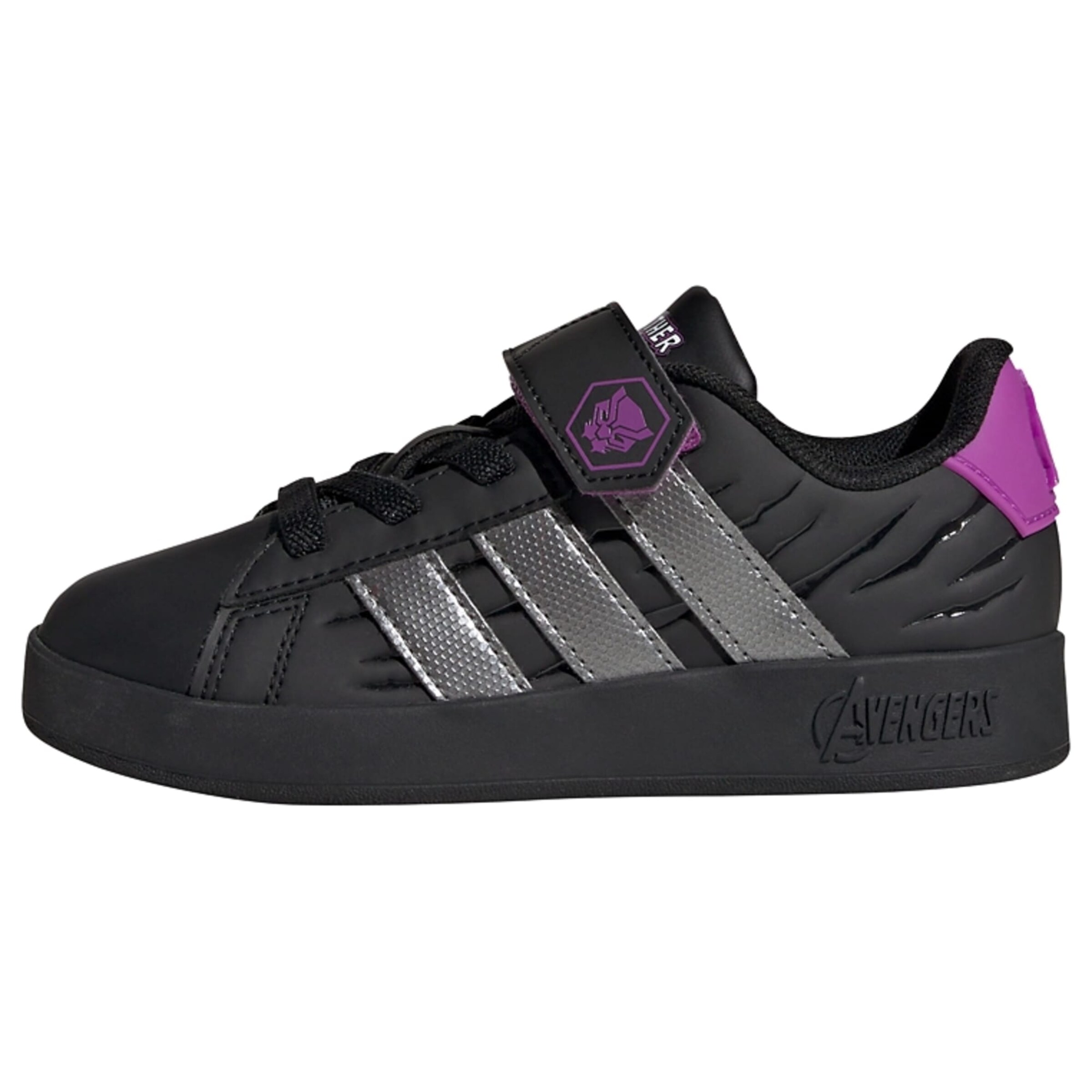 ADIDAS SPORTSWEAR Sneaker 'Marvel Avengers Grand Court' in Schwarz: Vorderseite