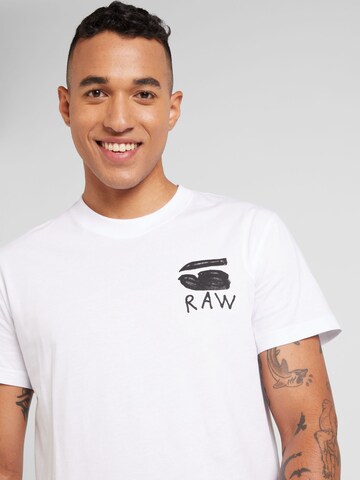 G-STAR Bluser & t-shirts 'Burger' i hvid