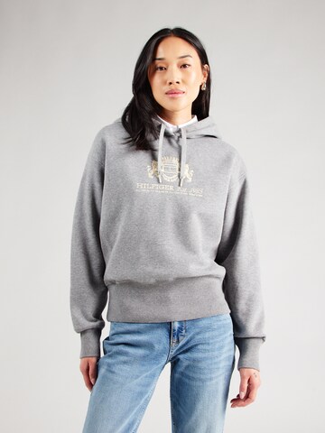Sweat-shirt TOMMY HILFIGER en gris : devant