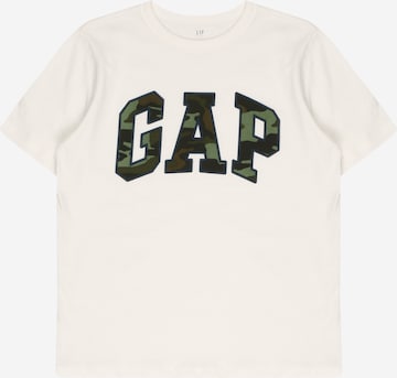 T-Shirt GAP en blanc : devant