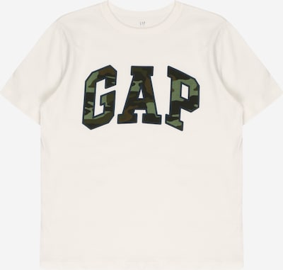 GAP T-Shirt in dunkelblau / grün / oliv / offwhite, Produktansicht