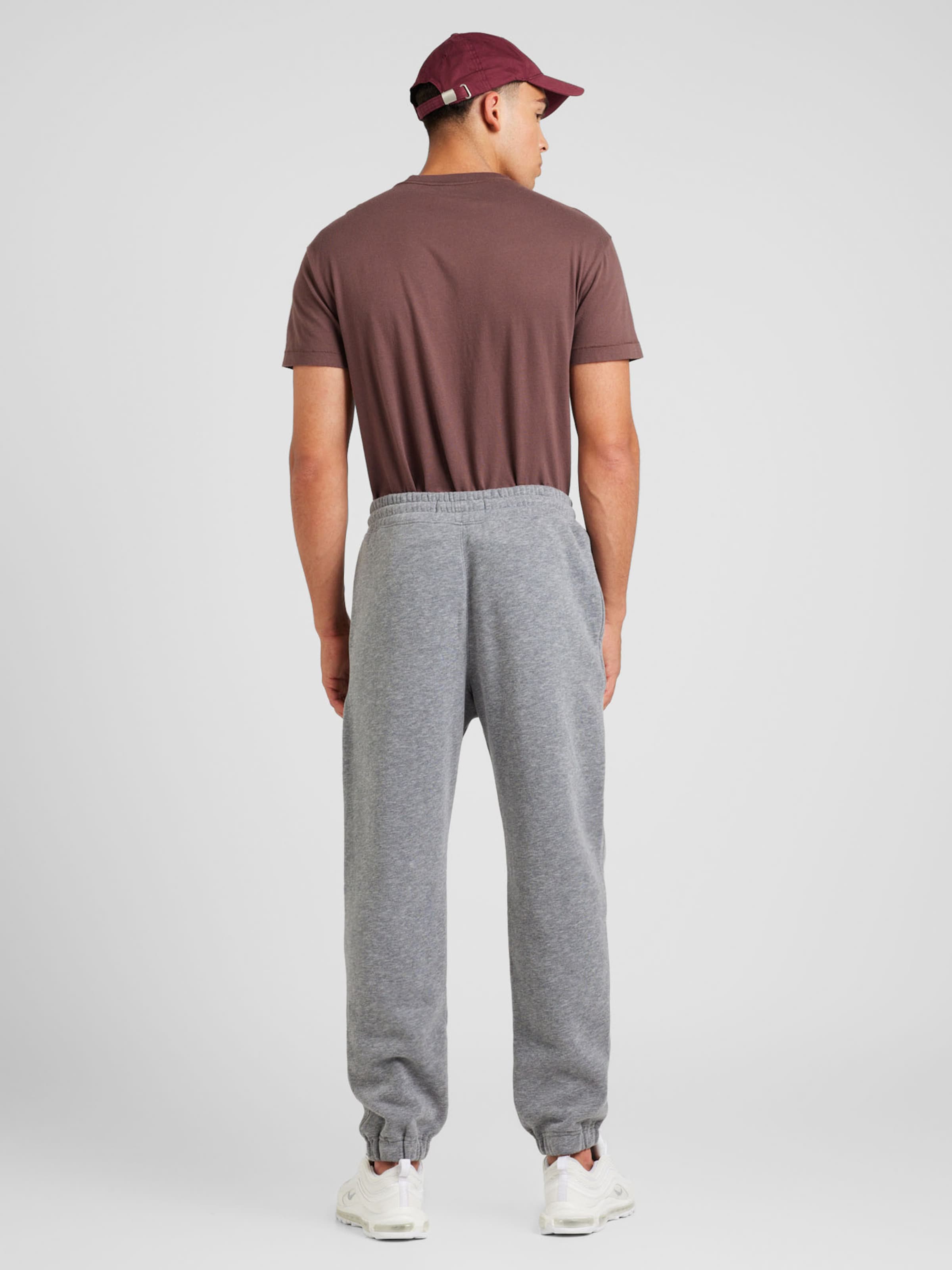 HOLLISTER Loosefit Pantalon en Gris ABOUT YOU