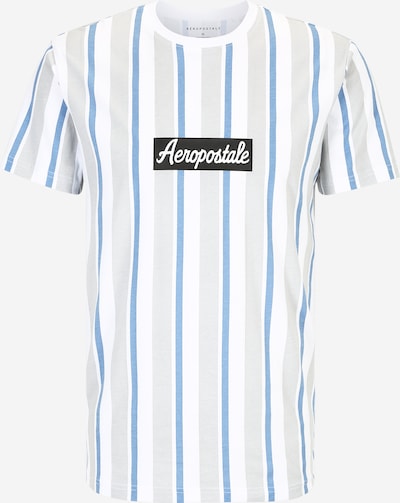 AÉROPOSTALE Shirt in Blue / Light grey / Black / White, Item view