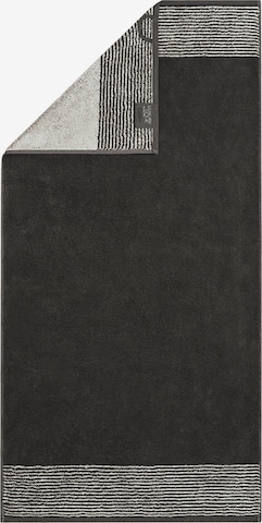 Serviette Cawö en gris : devant