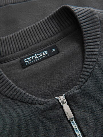 Vestes en maille 'OM-SWZS-0146' Ombre en marron