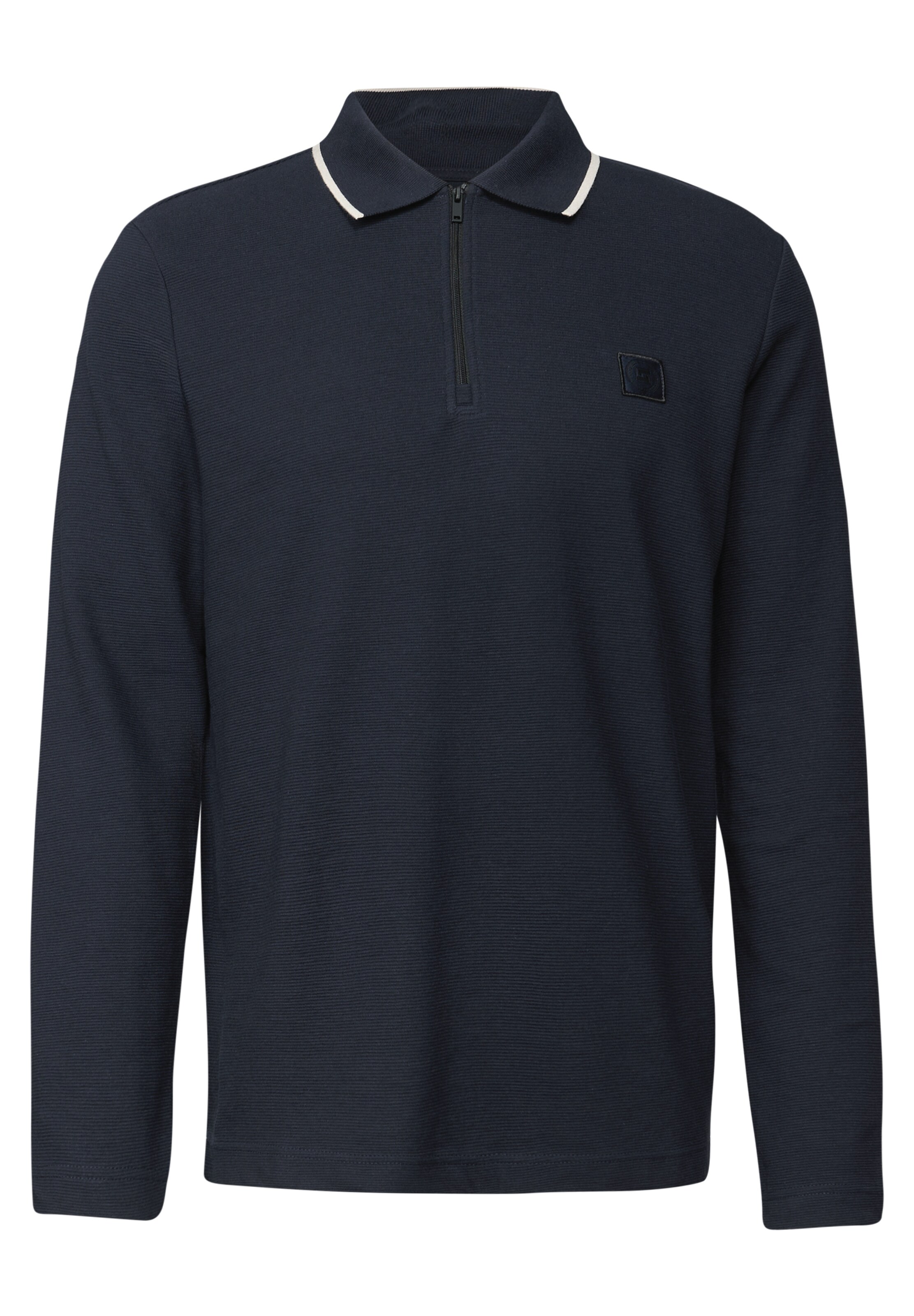 Street One MEN Poloshirt in Blau: Vorderseite