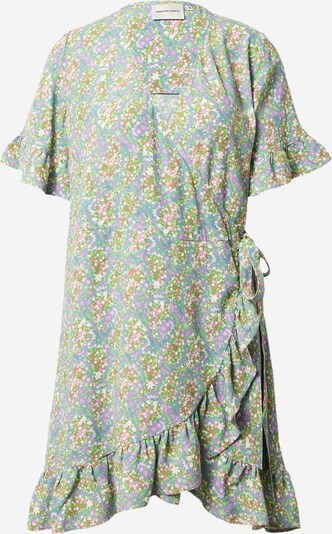 Fabienne Chapot Kleid 'Savina' in khaki / helllila / weiß, Produktansicht