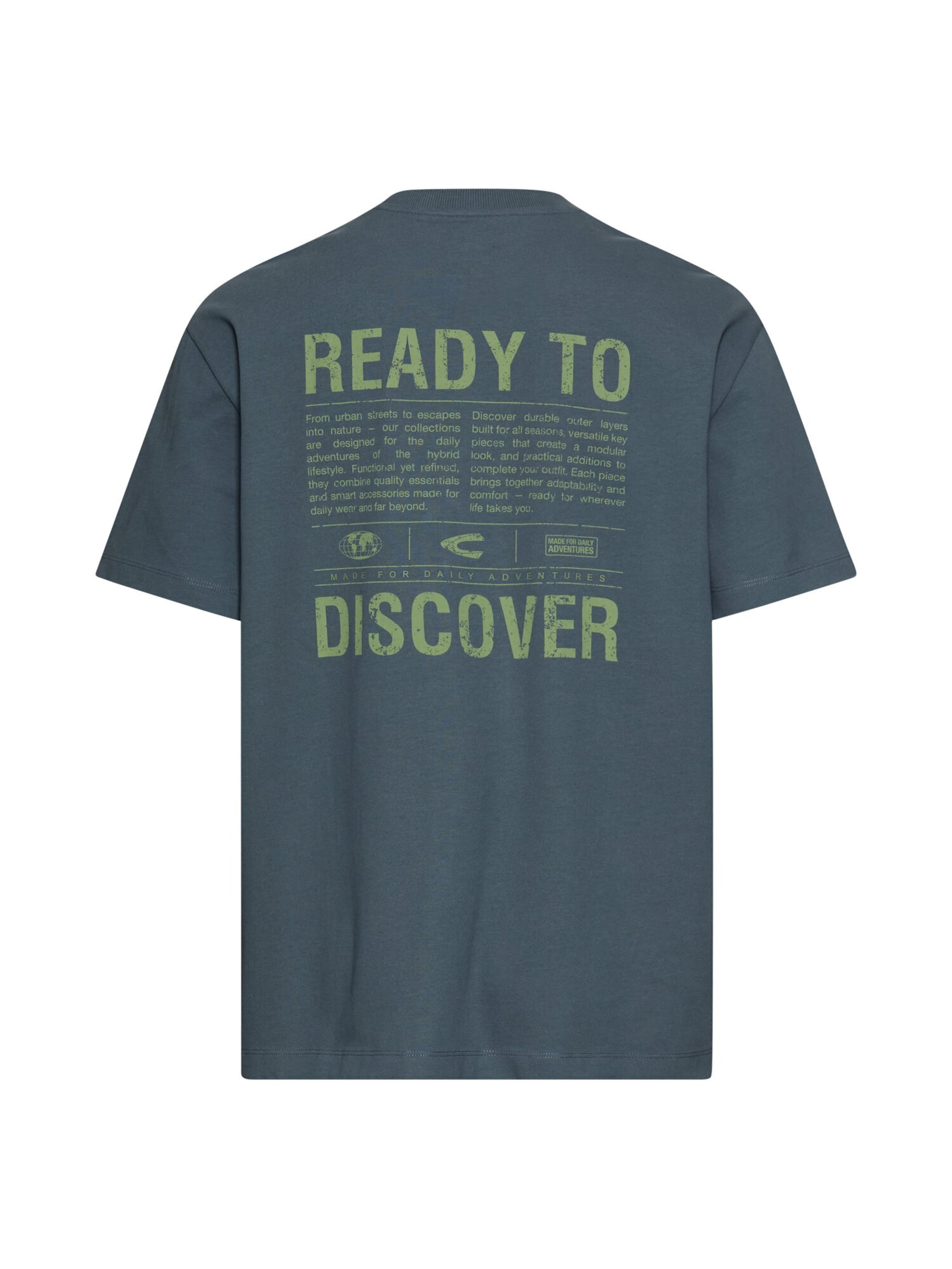 Tricou de la CAMEL ACTIVE pe albastru: față