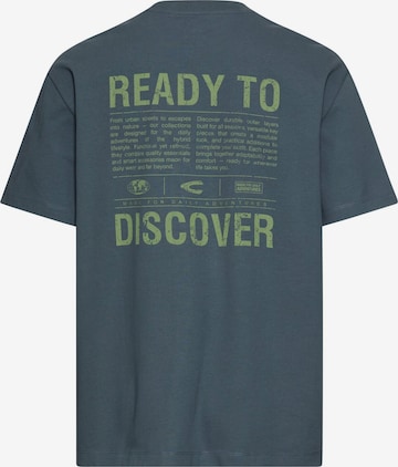 Tricou de la CAMEL ACTIVE pe albastru: față