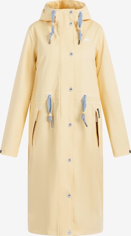 Schmuddelwedda Raincoat in Yellow: front