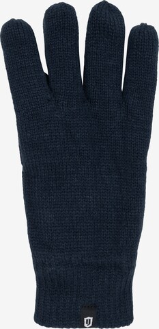 INDICODE JEANS Full Finger Gloves 'Jason' in Blue