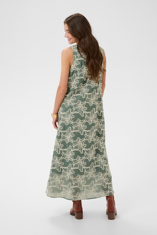 Cream Dress 'CRTorli' in Green