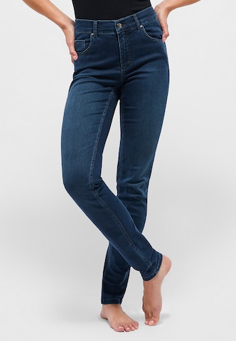 Angels Skinny Slim Fit Jeans in Blau: predná strana