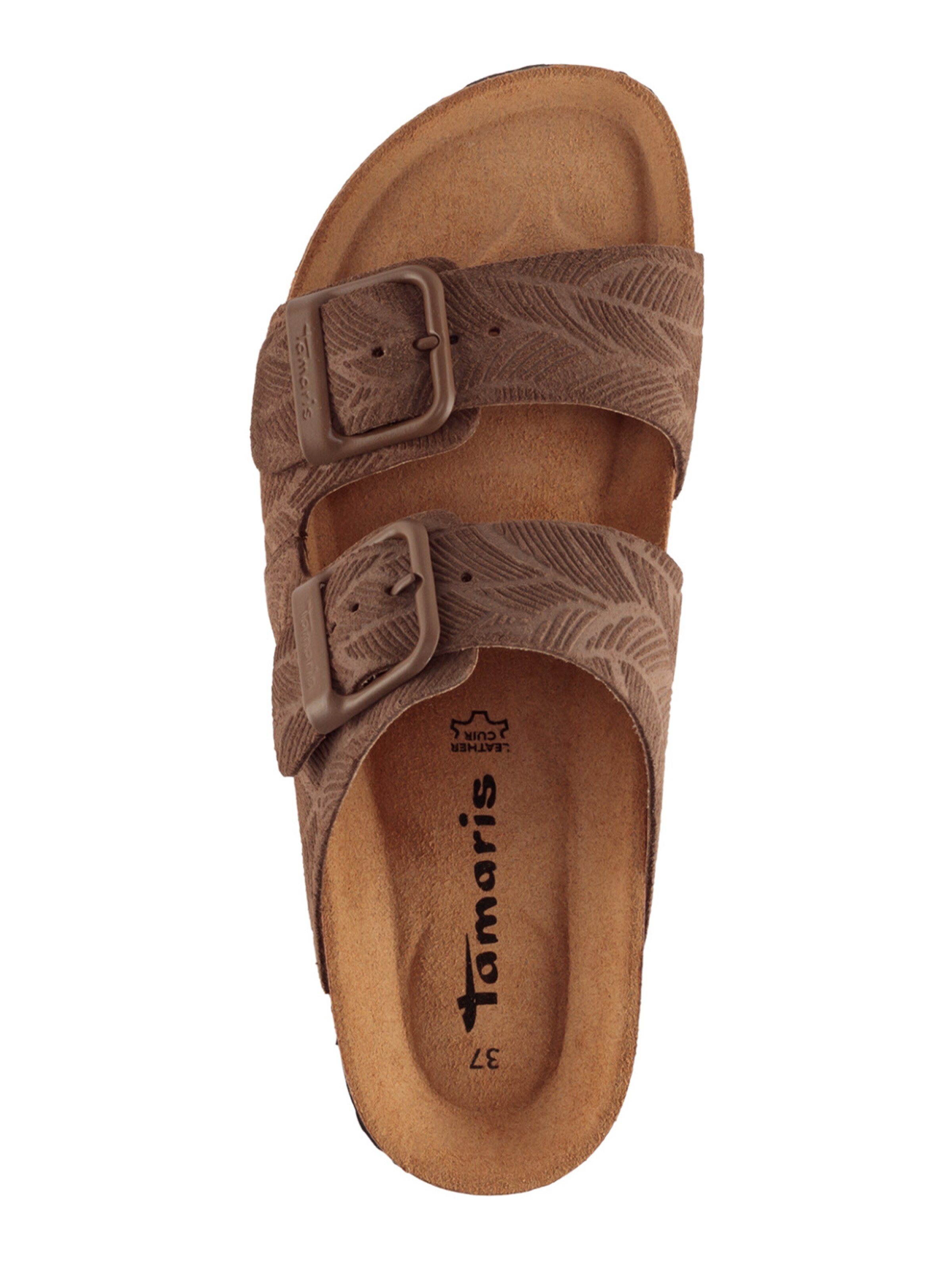 Mule Tamaris en marron