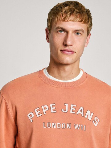 Sweat-shirt 'ALDRIDGE CREW' Pepe Jeans en orange