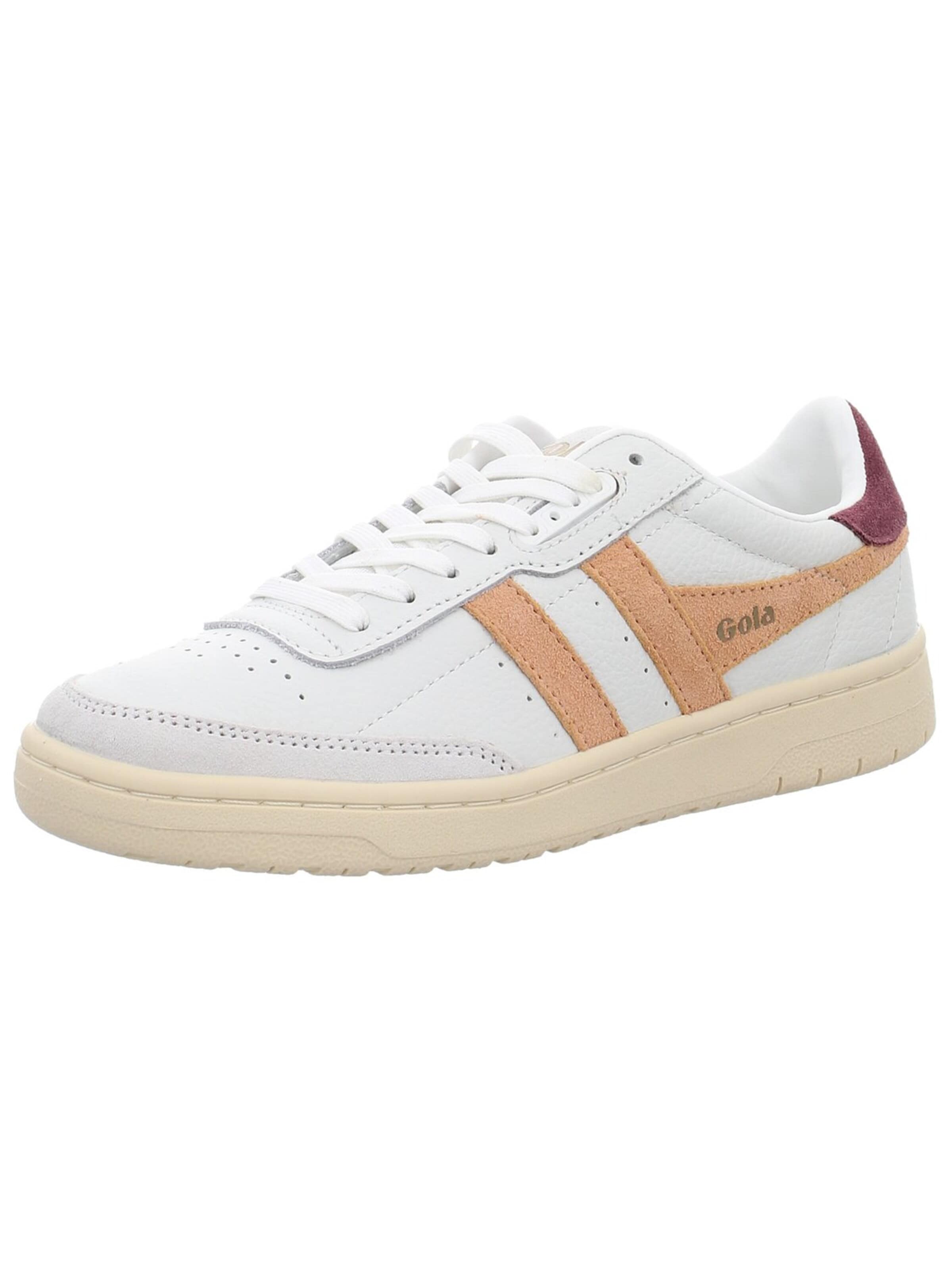 Gola Athletic Lace-Up Shoes in White: front