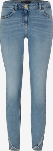 COMMA Skinny Jeans in Blue: front