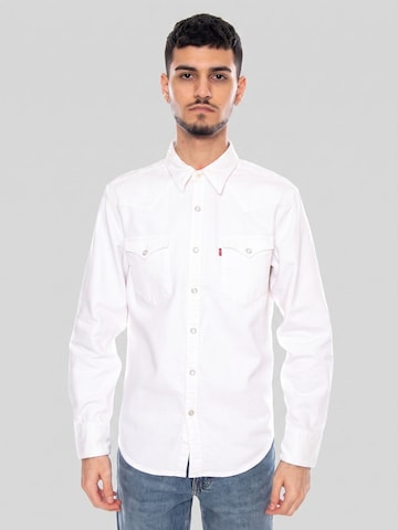 LEVI'S ® Comfort Fit Hemd 'Barstow'‌‌‌‌‌ in Weiß: Vorderseite