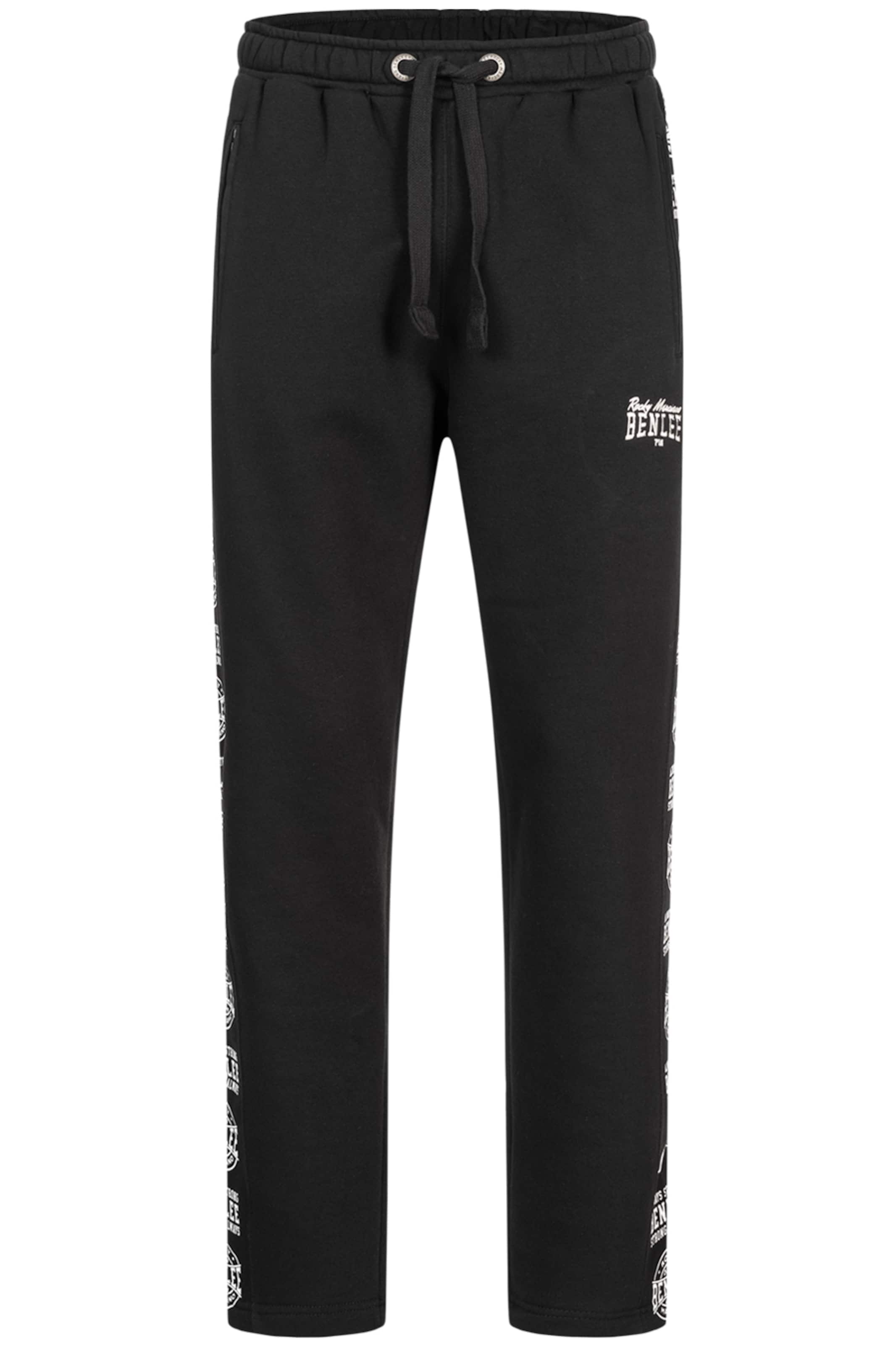 Benlee - regular Pantalón deportivo 'Hervey' en negro: frente