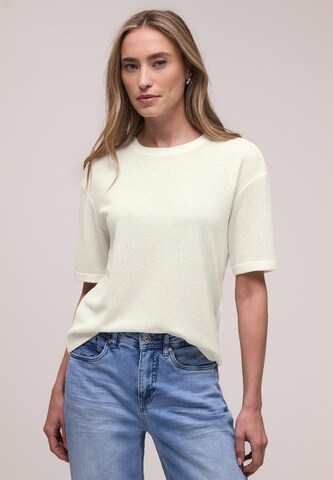 STREET ONE Shirt in White: front