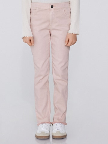 Tezenis Skinny Jeans in Pink: front