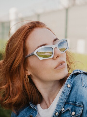 Lunettes de soleil VEYREY en blanc
