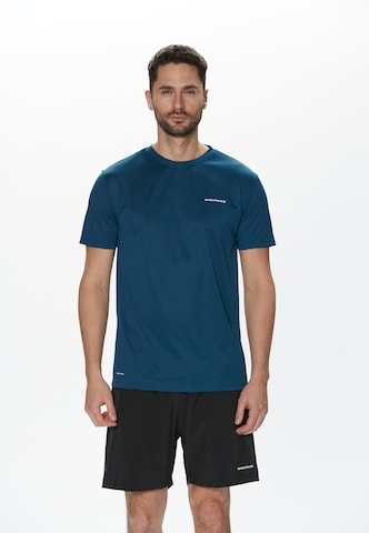 ENDURANCE Functioneel shirt 'VERNON' in Blauw: voorkant