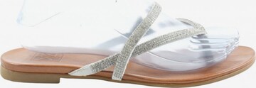 KIM KAY Sandals & High-Heeled Sandals in 38 in Silver: front