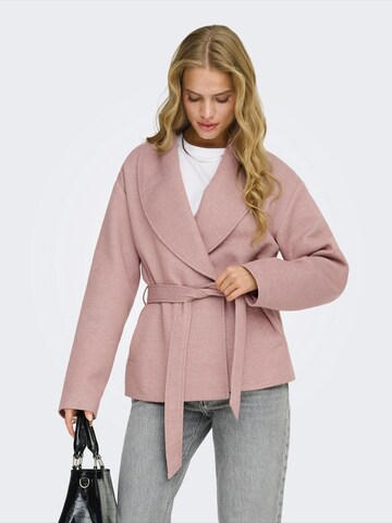 ONLY - Casaco meia-estação 'ONLSEDONA AUGUSTA' em castanho: frente