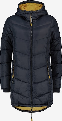 Sublevel Wintermantel in Blauw: voorkant