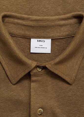 MANGO MAN Regular fit Button Up Shirt 'Ricard' in Green