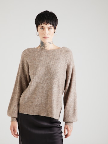 NÜMPH Pullover 'MELIA' in Braun: predná strana