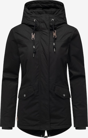 Veste d’hiver 'YOUMODO' Ragwear en noir : devant