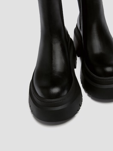 Pull&BearChelsea čizme - crna boja