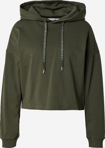 ABOUT YOU Sweatshirt in Green: front