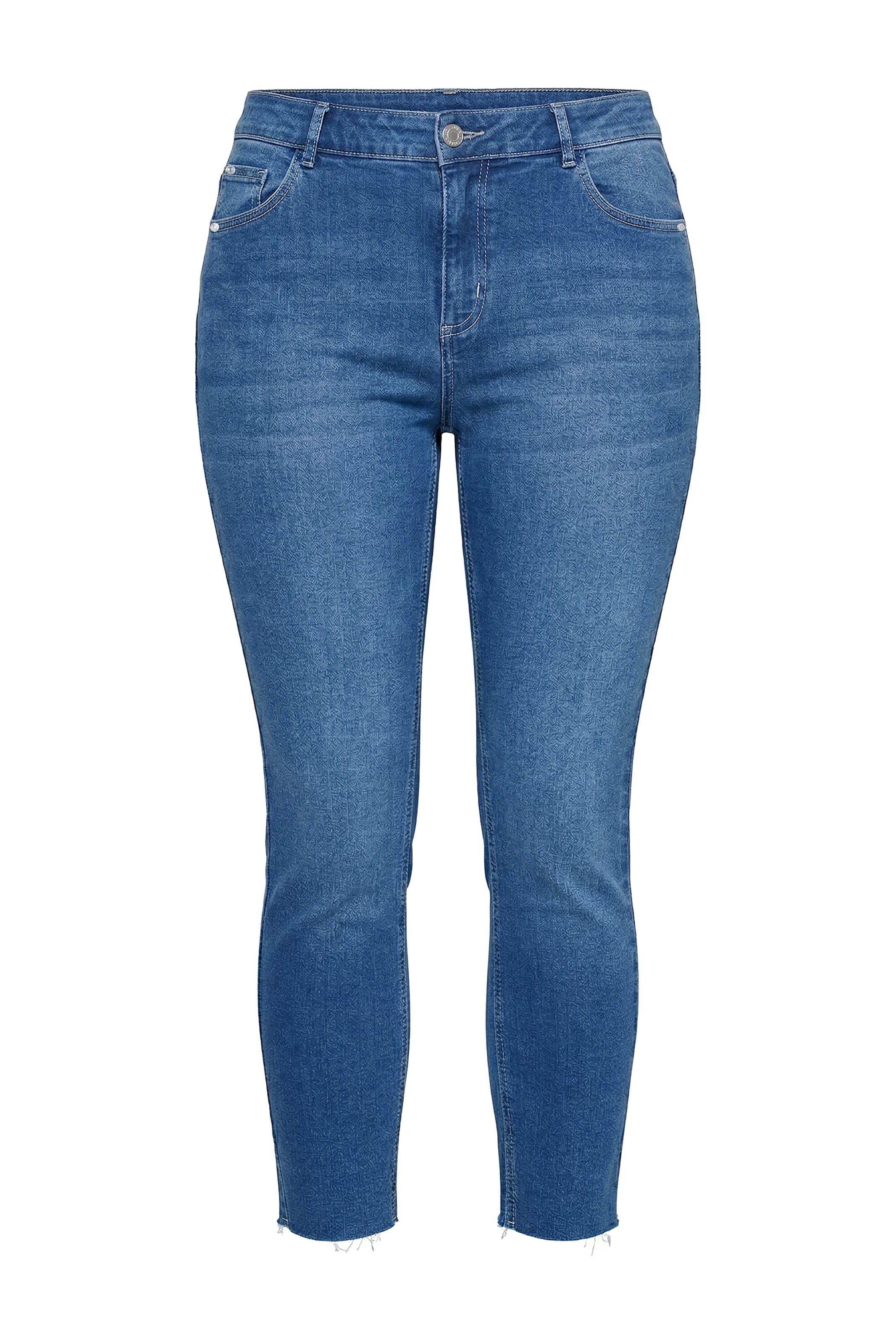 Studio Untold Slimfit Jeans in Blau: Vorderseite