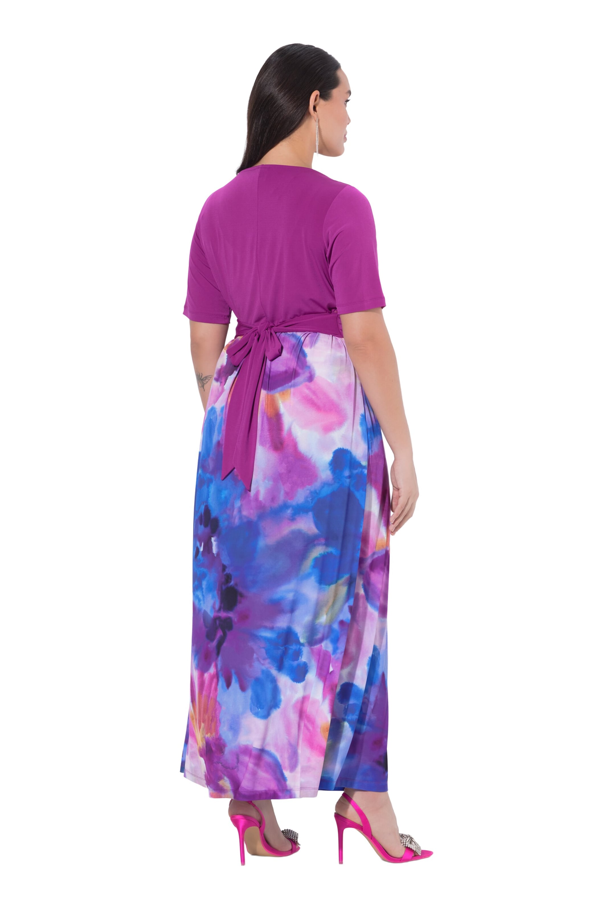 Ulla Popken Midikleid in Lila