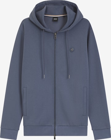 BOSS Sweatjacke 'C-Spence 01' in Blau: Vorderseite