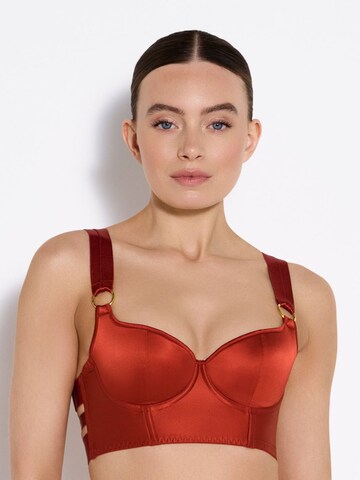 Bordelle Push-up Bra in Red