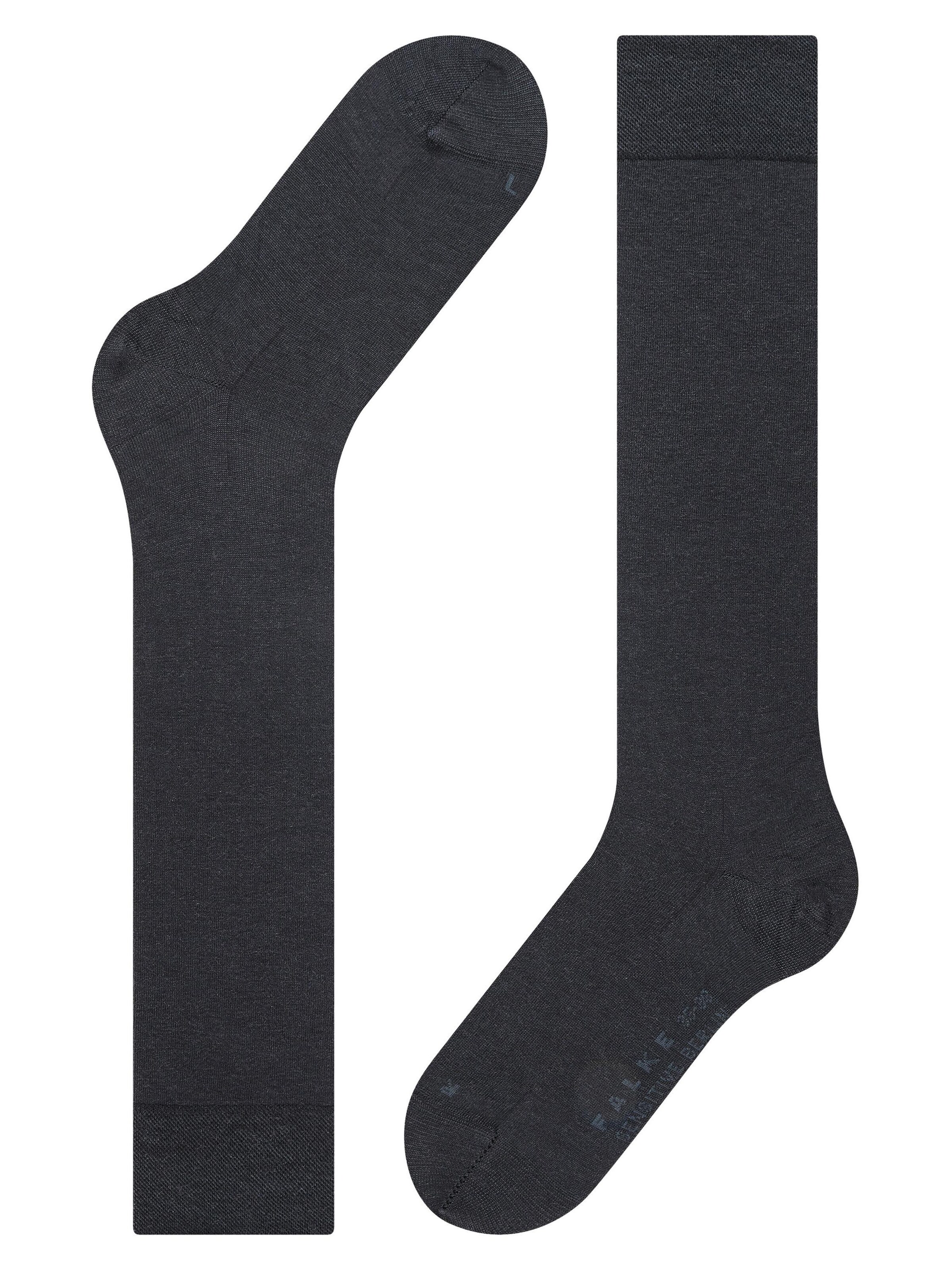 FALKE Overknee Strümpfe 'Sensitive Berlin'‌‌‌‌ in Blau