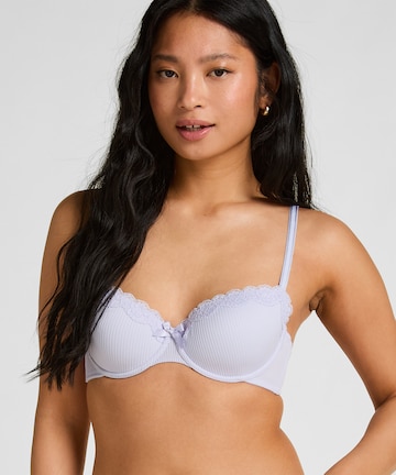 Hunkemöller Bra 'Lola' in Purple: front