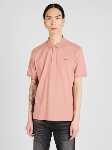 HUGO Red Shirt 'Donos' in Red: front