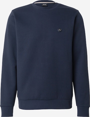 mėlyna BOSS Megztinis be užsegimo 'C-Sharpe 01': priekis