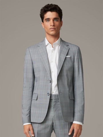 STRELLSON Slim fit Suit Jacket 'Caidan' in Grey: front