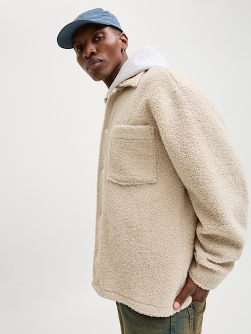 JACK & JONES - Comfort Fit Casaco meia-estação 'JORBLEECKER' em branco