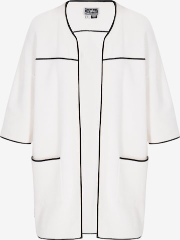 DreiMaster MaritimKardigan - bijela boja: prednji dio
