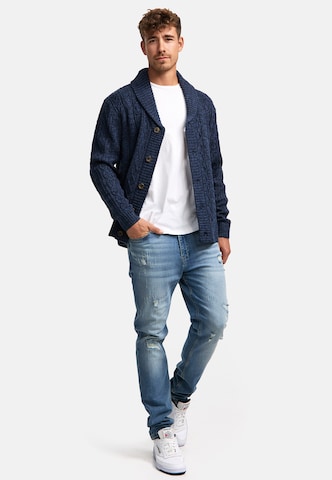 Vestes en maille INDICODE JEANS en bleu