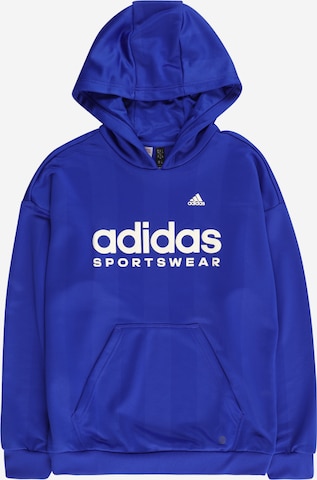 Hanorac sport ' Celebration' de la ADIDAS SPORTSWEAR pe albastru: față