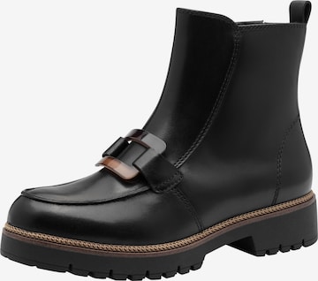 Bottines Tamaris en noir : devant