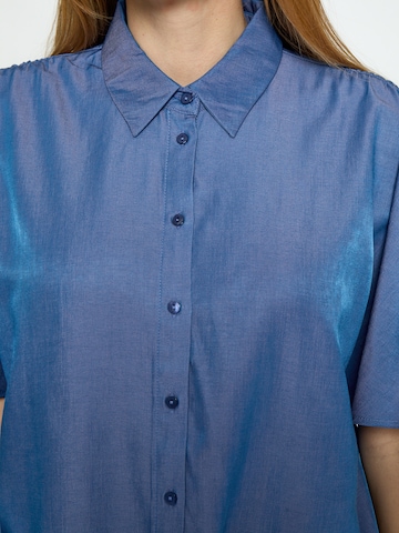 T-shirt 'Bea' Peppercorn en bleu